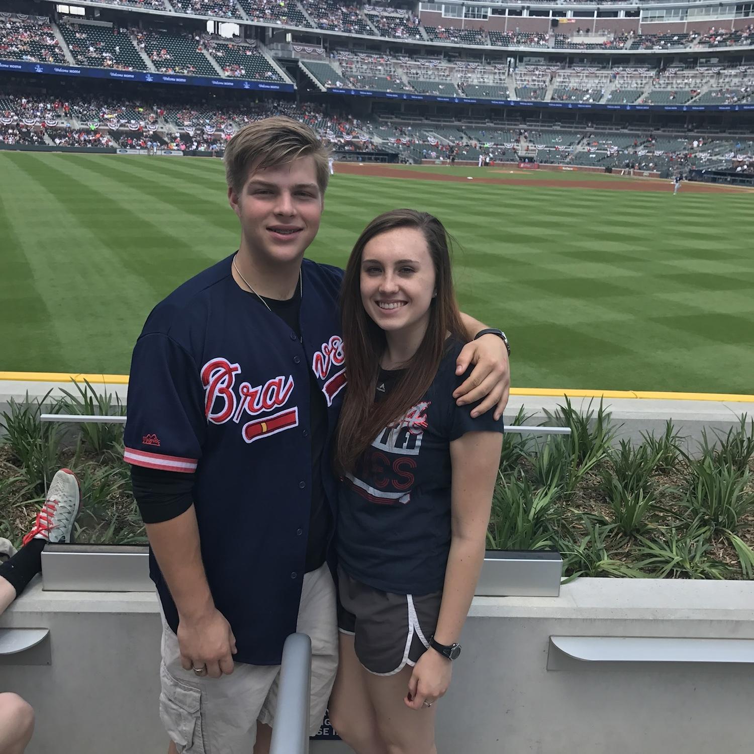 Braves game - April 2017