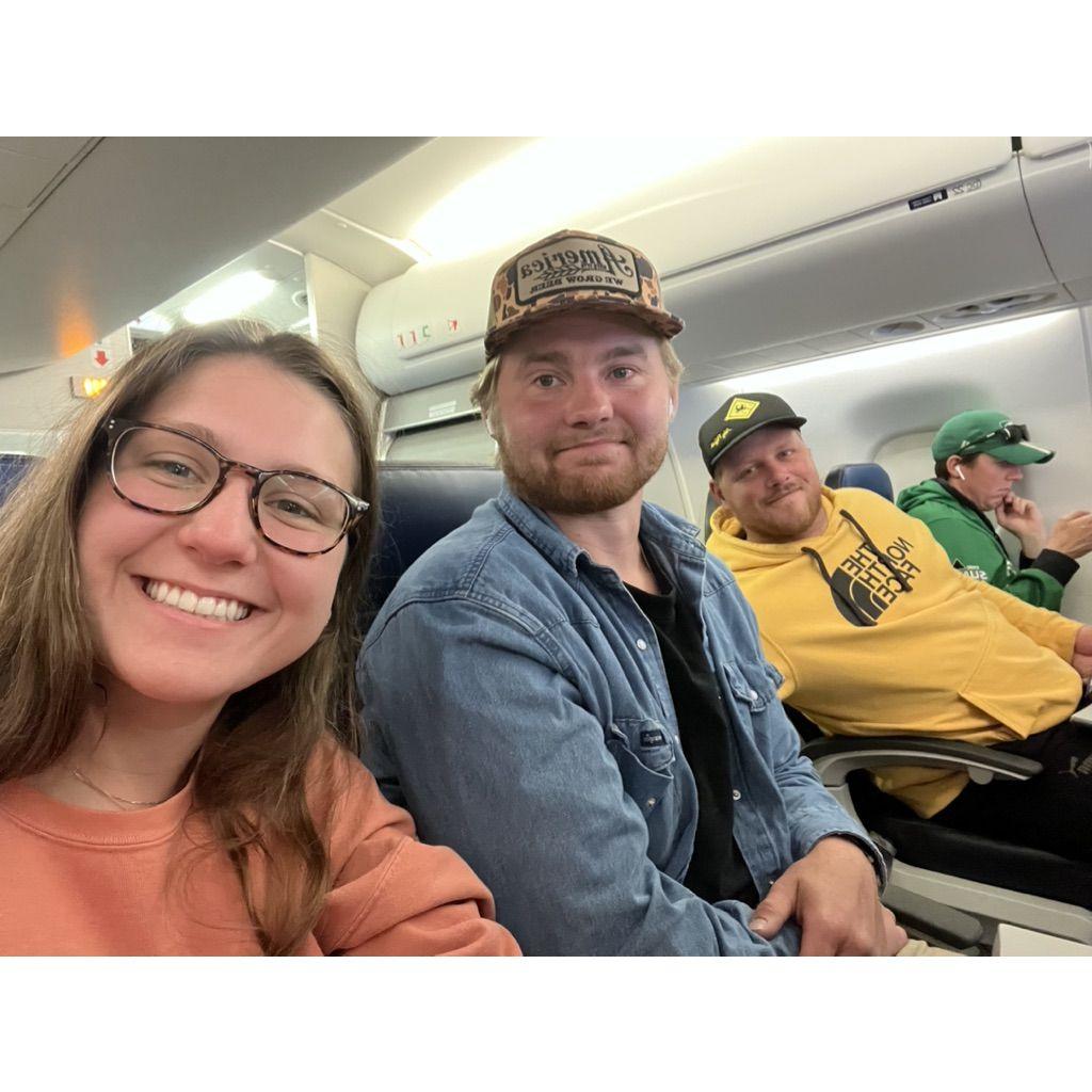 On the plane heading to CO!