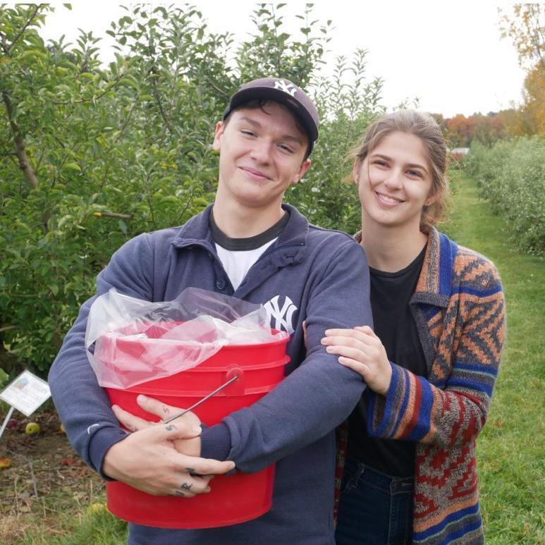 Apple picking
