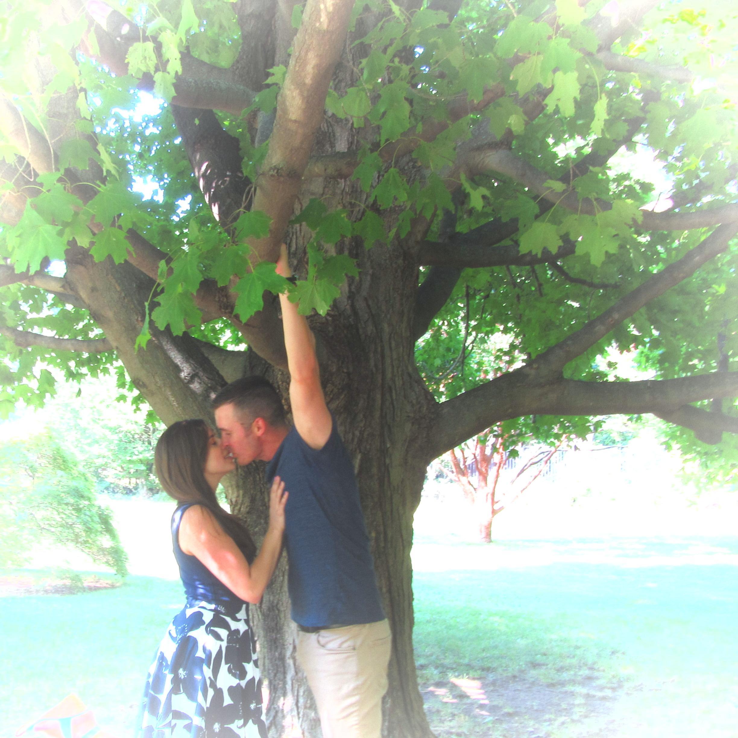 From our engagement shoot in Deep Cut Gardens