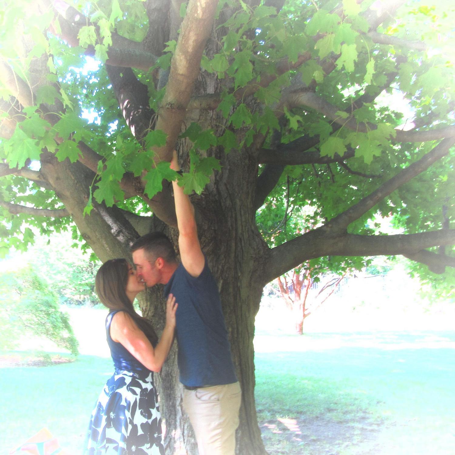 From our engagement shoot in Deep Cut Gardens