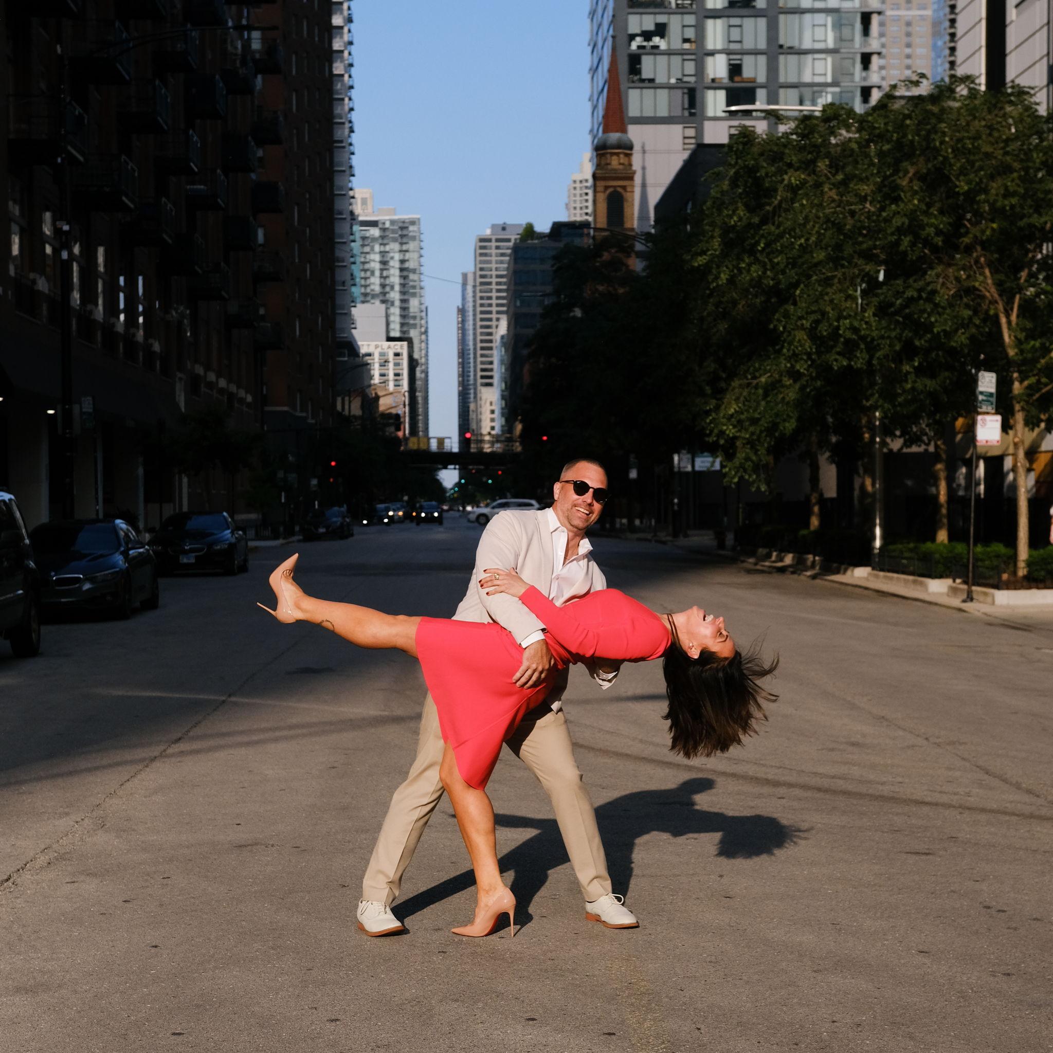 Polish your dancing shoes! This was not an easy pose!