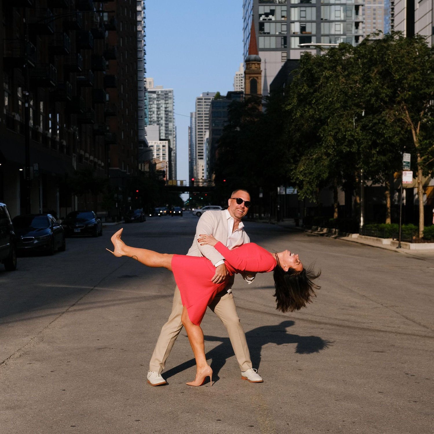 Polish your dancing shoes! This was not an easy pose!
