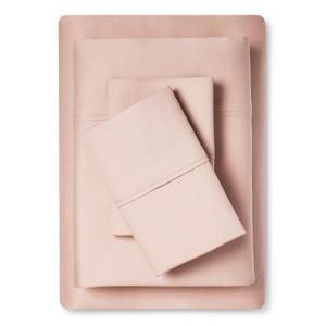 Tencel Cotton Sheet Set (Queen) Heirloom Pink - Fieldcrest™