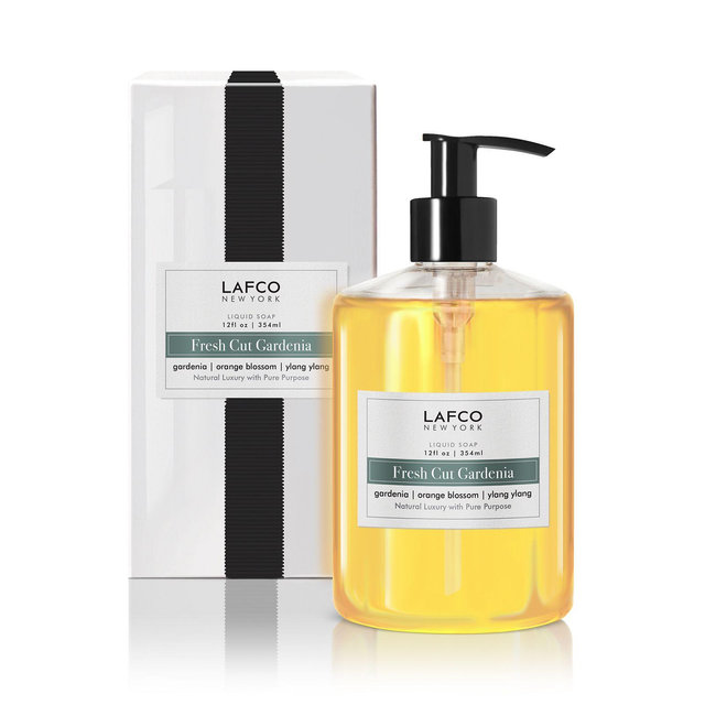 LAFCO Fresh Cut Gardenia Liquid Soap 12 oz.