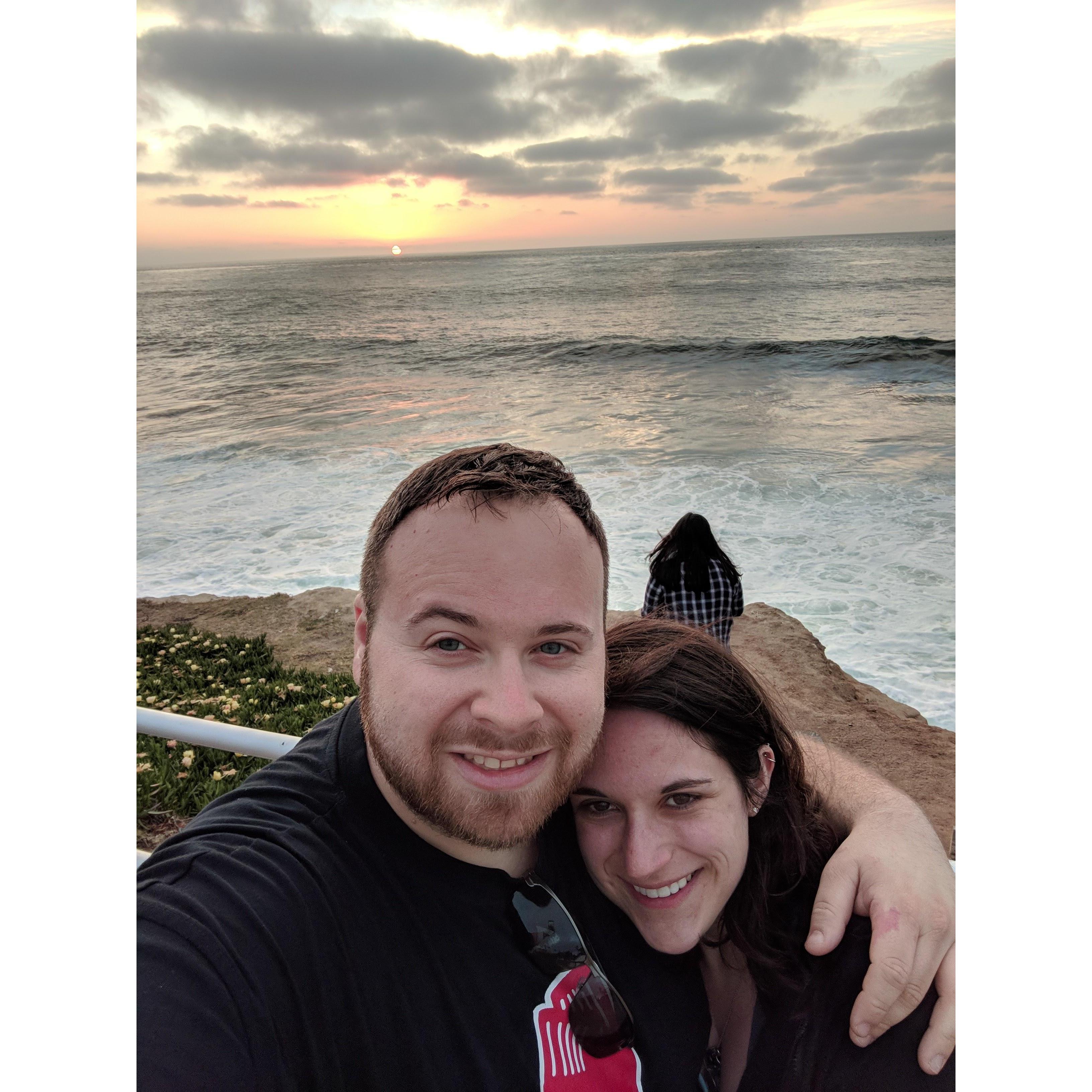 Sunset in San Diego