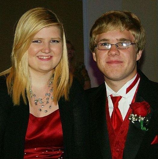 Our first prom together!