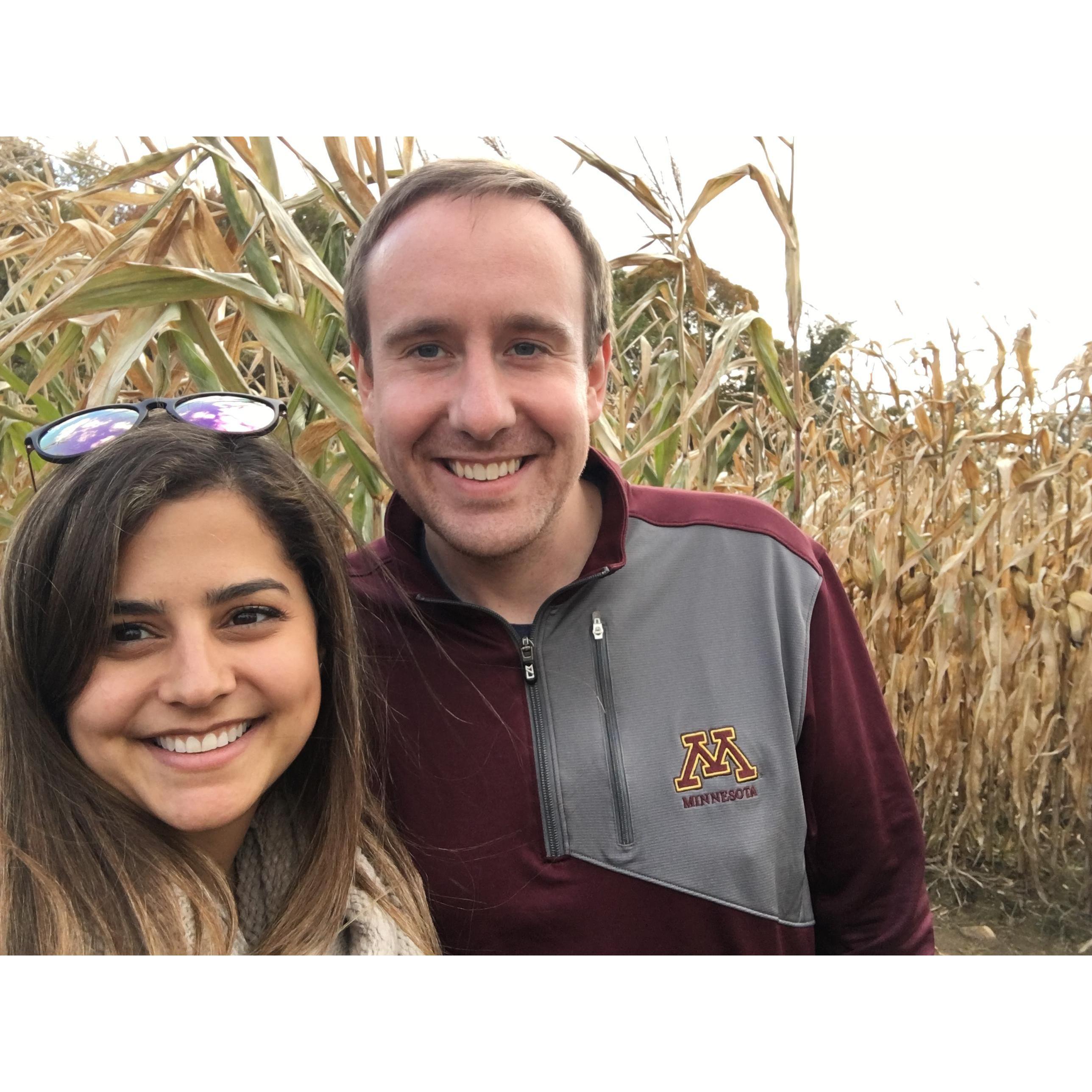Corn Maze, Fall 2018