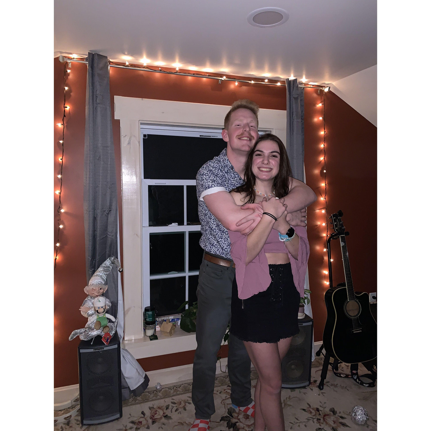 He told me he loved me on New Years and I cried my whole ride home because I had never been happier