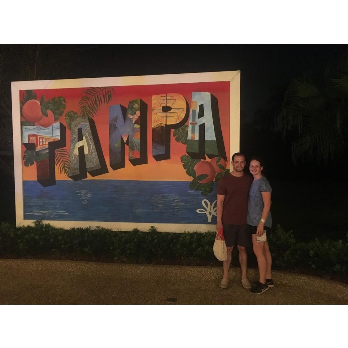 We went on a trip to Fort Meyers, FL in June of 2019. We went to Busch Gardens and it was SO fun but SO hot.