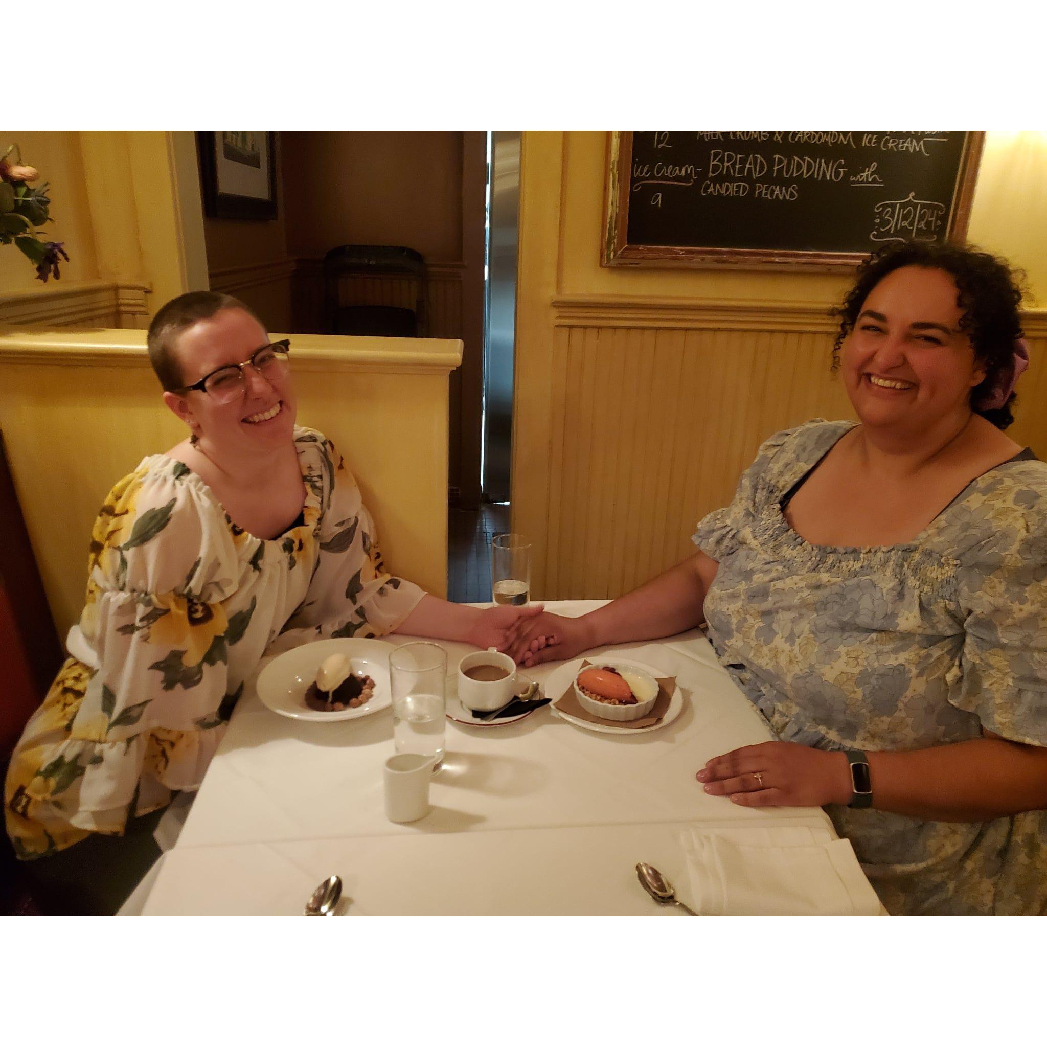 After Sarah said yes to Becca's proposal. New Orleans, LA