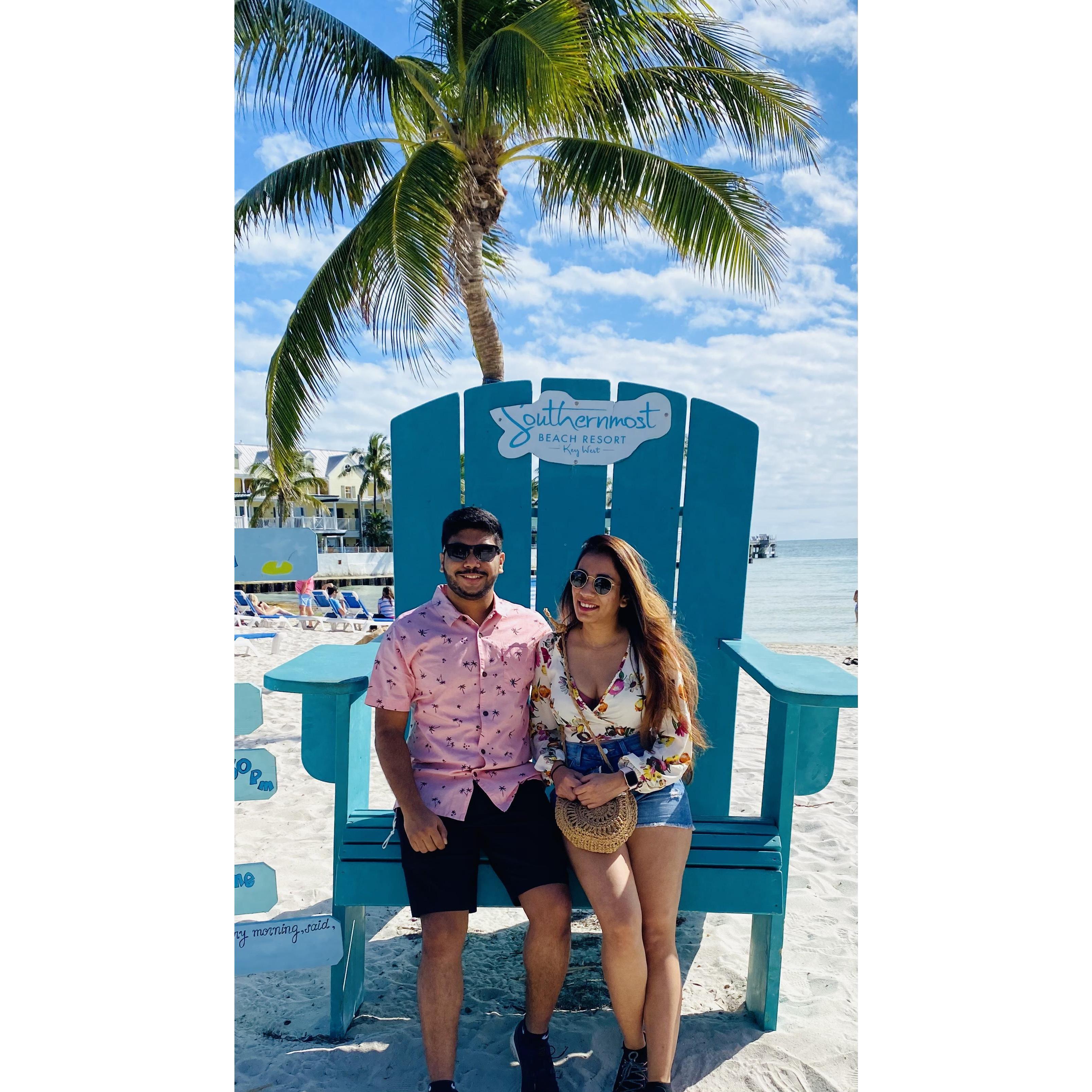 Key West: Our first trip after getting engaged!!