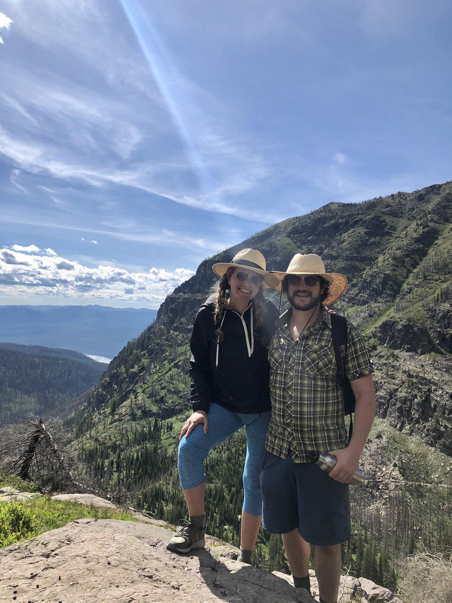 the "Chalet" hike in Glacier National Park...6.5 miles later...