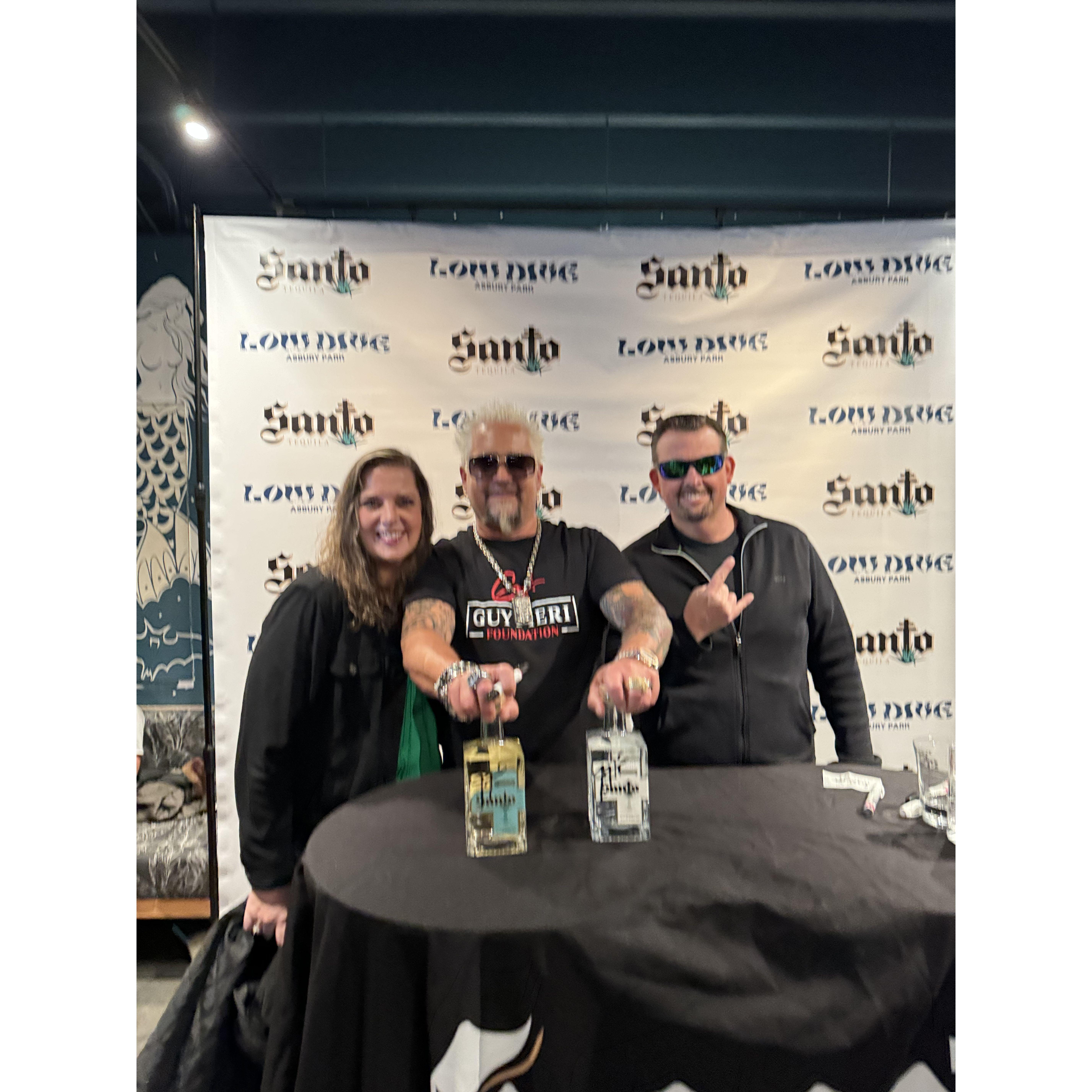 Guy Fieri's Tequilla signing, Asbury Park 2024