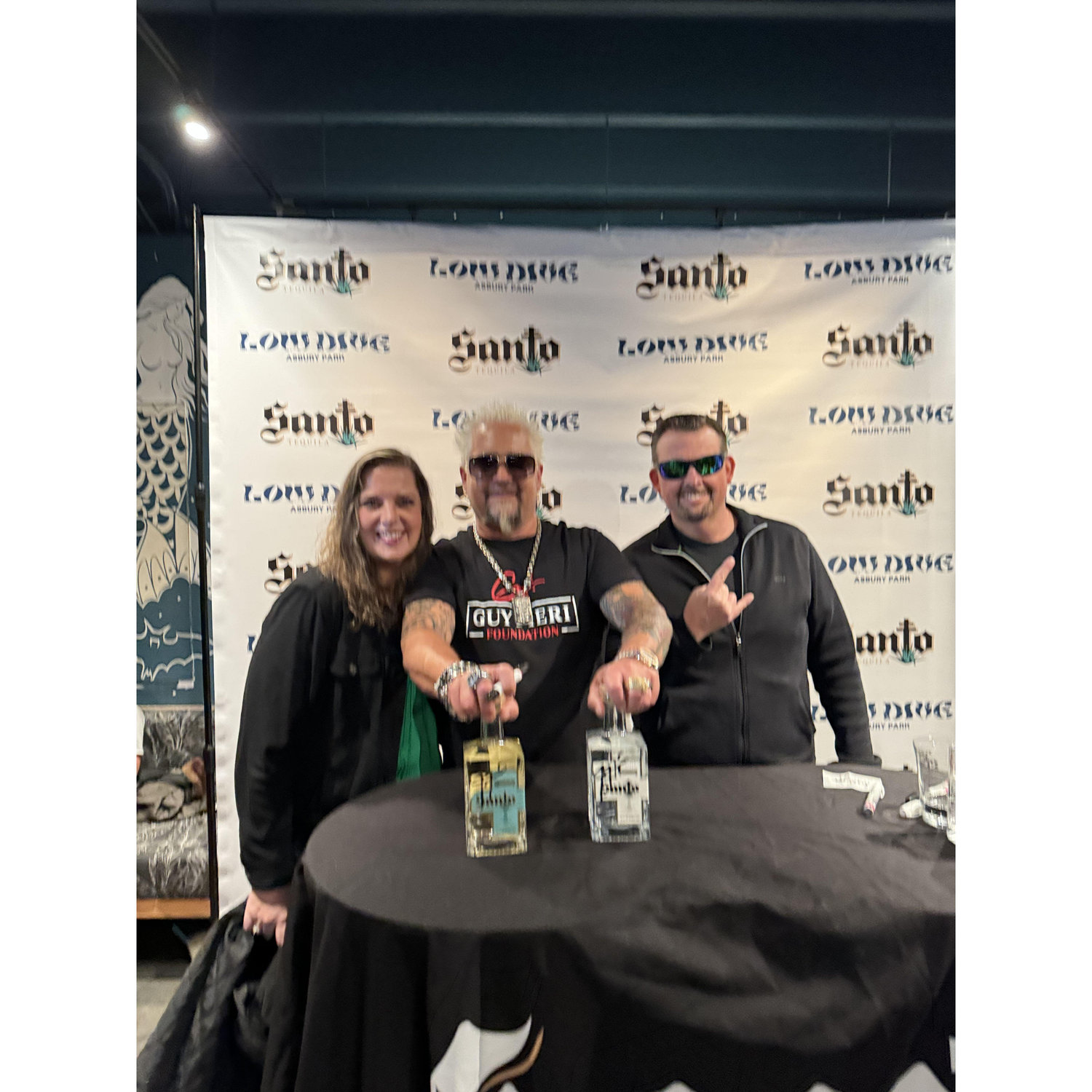 Guy Fieri's Tequilla signing, Asbury Park 2024
