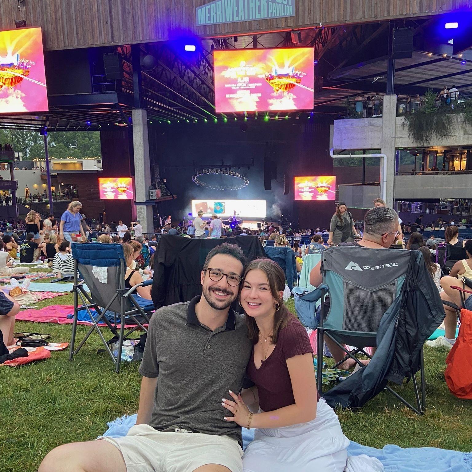 James' first Mt. Joy concert (of many)