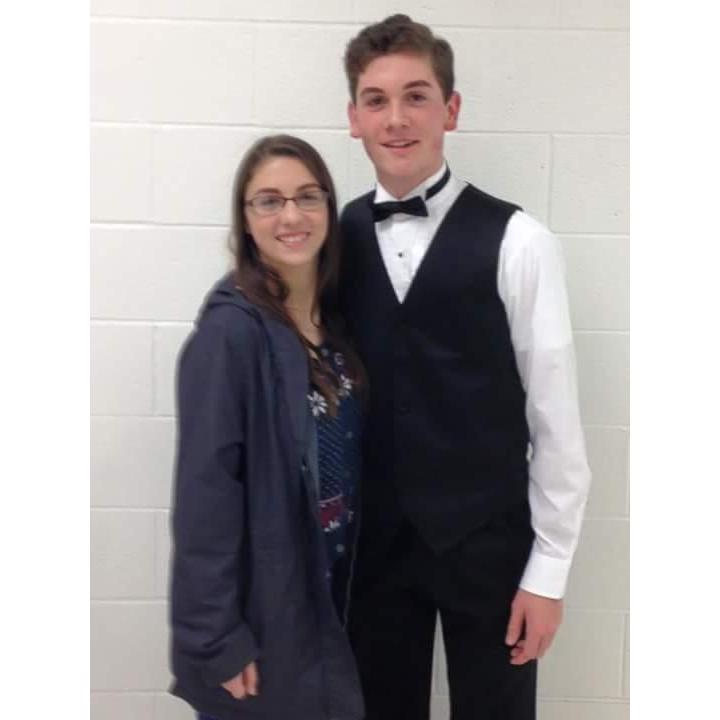 Following one of Jentry's choir/band concerts.