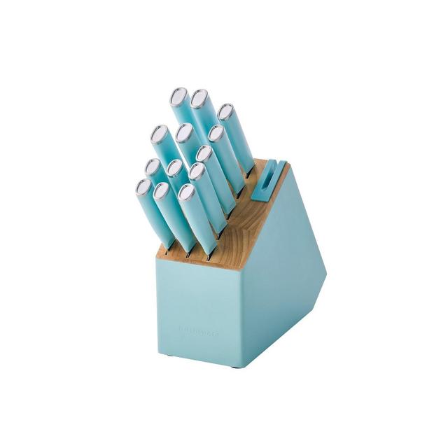 KitchenAid Classic 14-Piece Two-Tone Knife Block Set