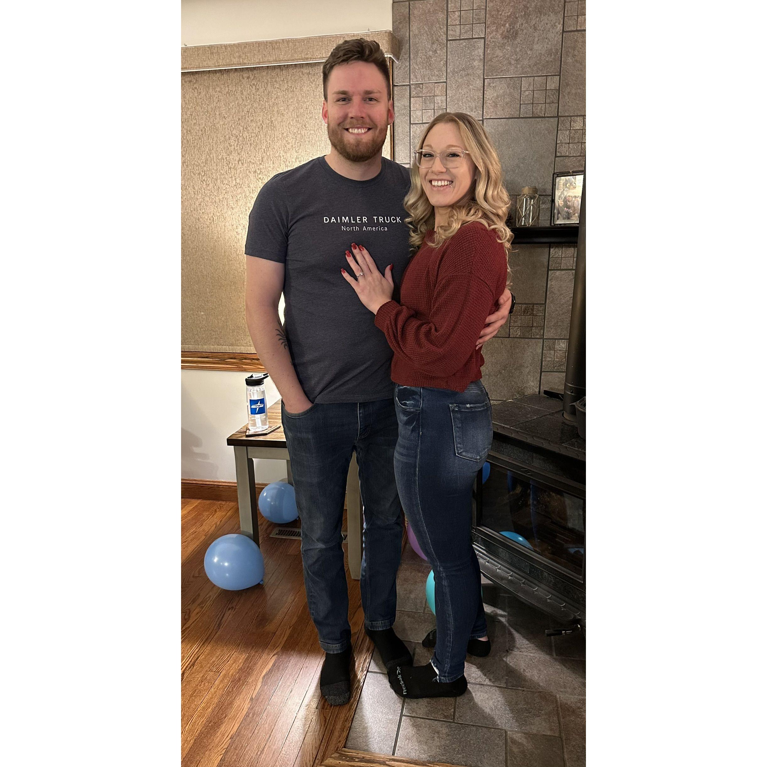 OMG, we're ENGAGED! 🍾❤️