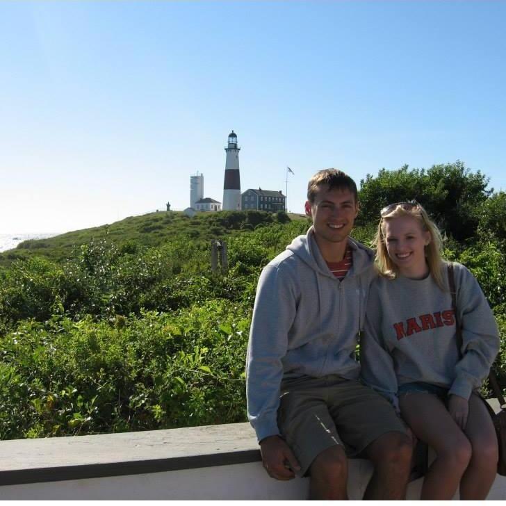 A summer of vacations: Cait joins the Wind family trip to Montauk (2014).
