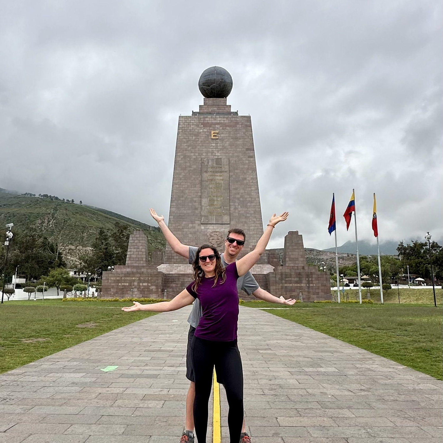 Middle of the world 0'0'0' -Quito, Ecuador
