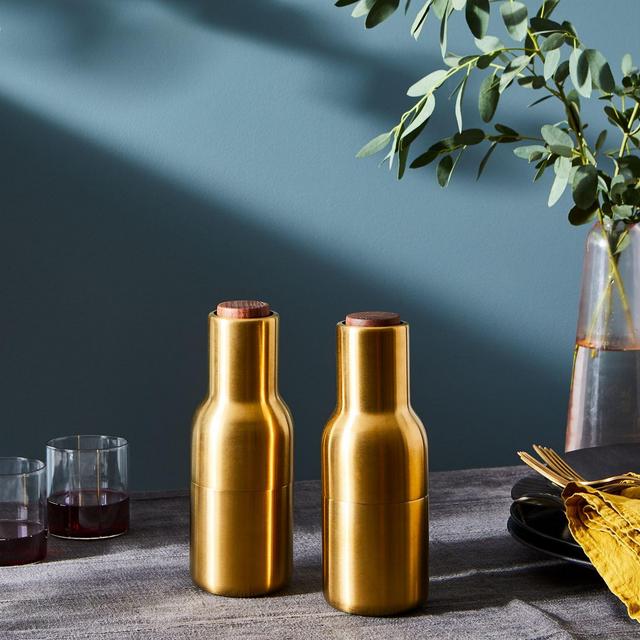 Olive & Beige Salt & Pepper Bottle Grinders