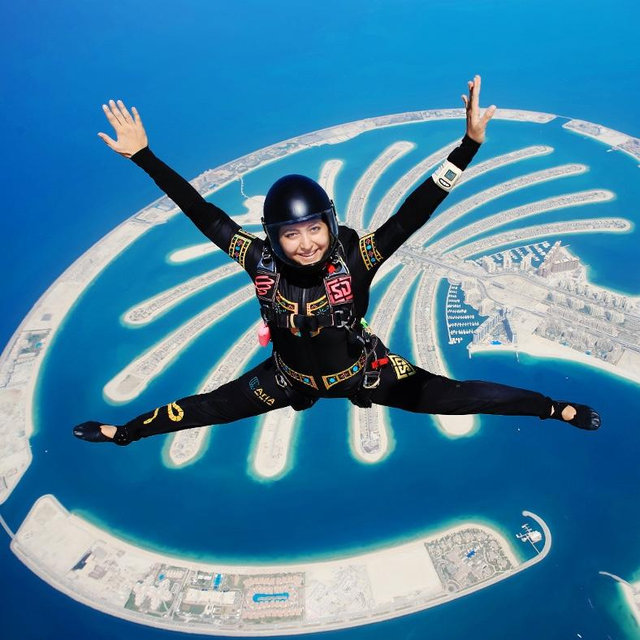 Skydiving on Honeymoon