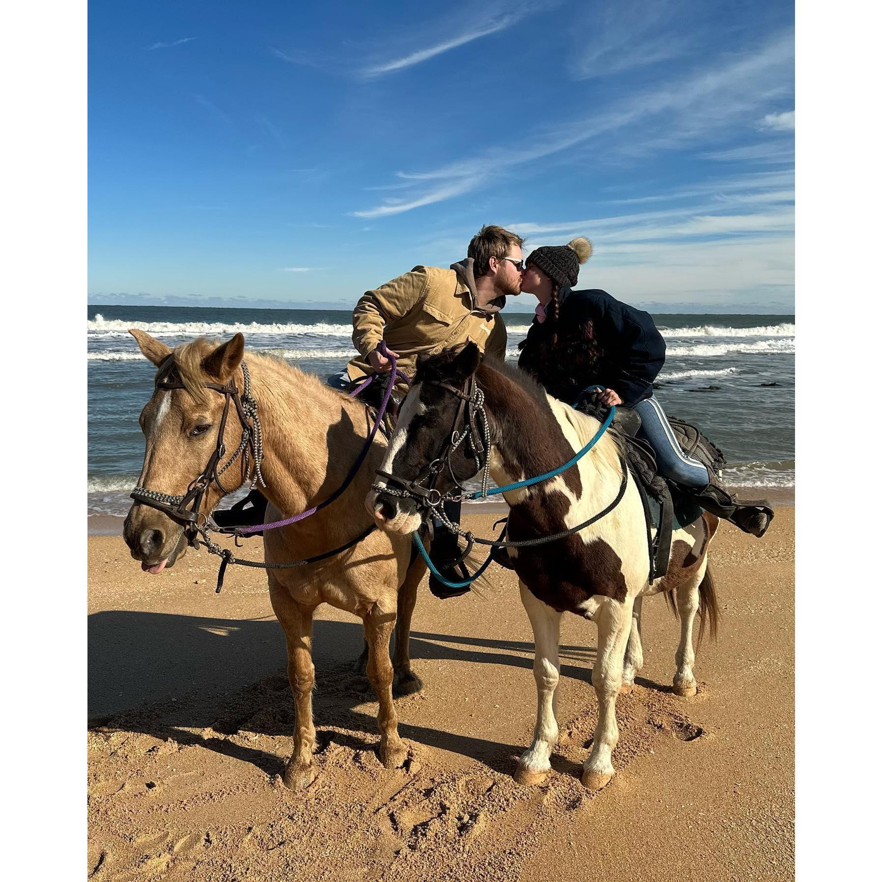 Horseback Riding on the Beach