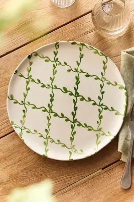 Vine Lattice Plate