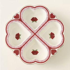 The Bistro Tile Stoneware Muffin Pan: Valentine's Edition