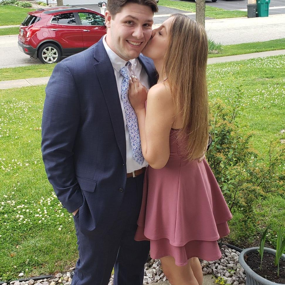 Our first fancy dinner date