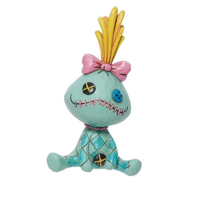 Enesco Disney Traditions by Jim Shore Lilo and Stitch Scrump Miniature Figurine, 3.34 Inch, Multicolor