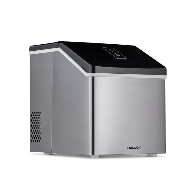 Newair Countertop Clear Ice Maker, 40 lbs. of Ice a Day with Easy to Clean BPA-Free Parts, Perfect for Cocktails, Scotch, Soda and More