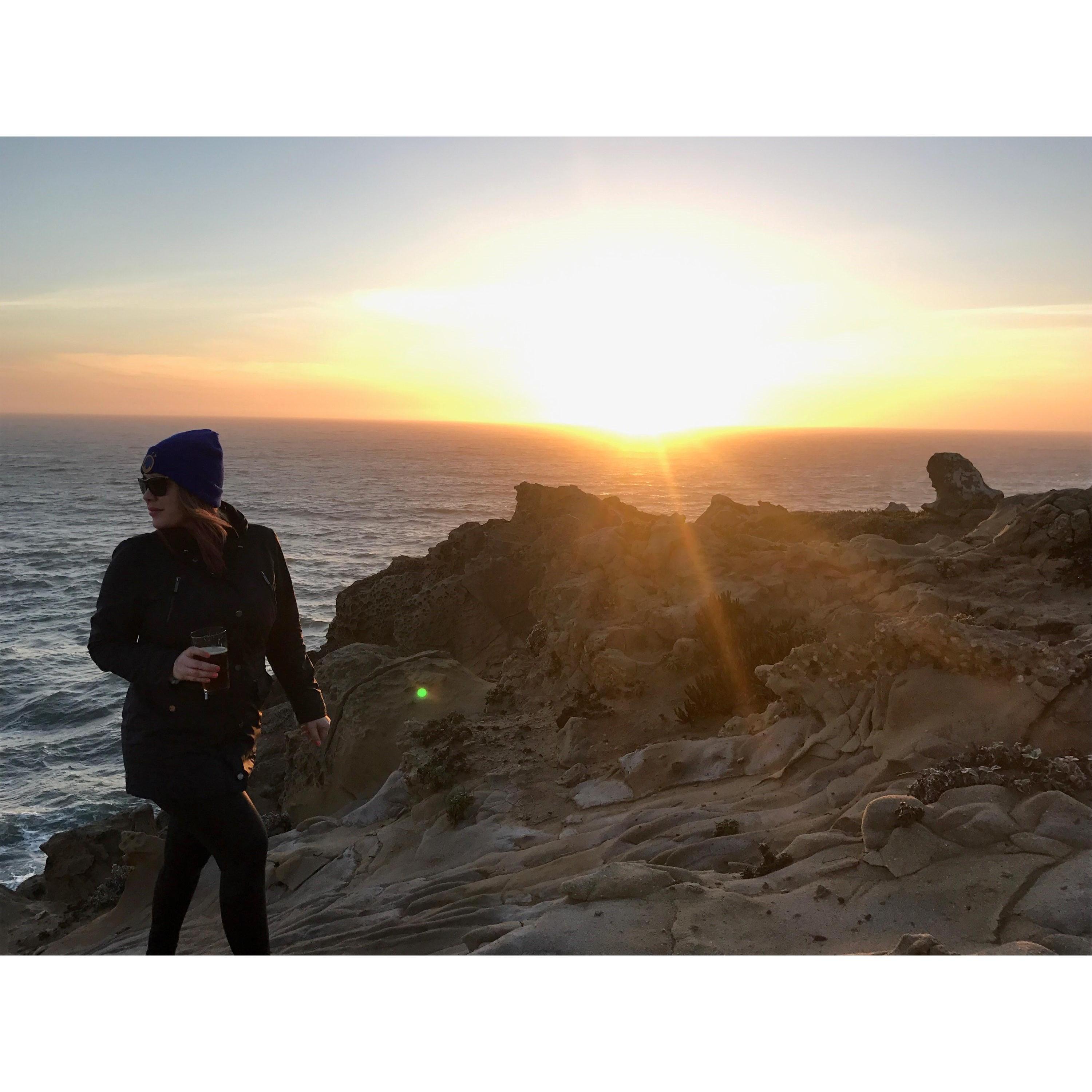 Sunset hour at Timbercove
Jenner, CA