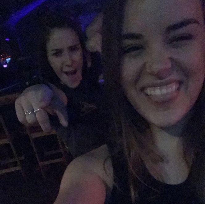 Our first picture together in 2016