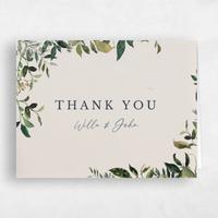 Beige Wedding Thank You - Buxton Classic