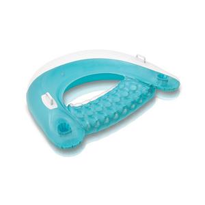 8 years and up - Intex Sit N Float Inflatable Lounge, 60" X 39", 1 Pack (Colors May Vary)