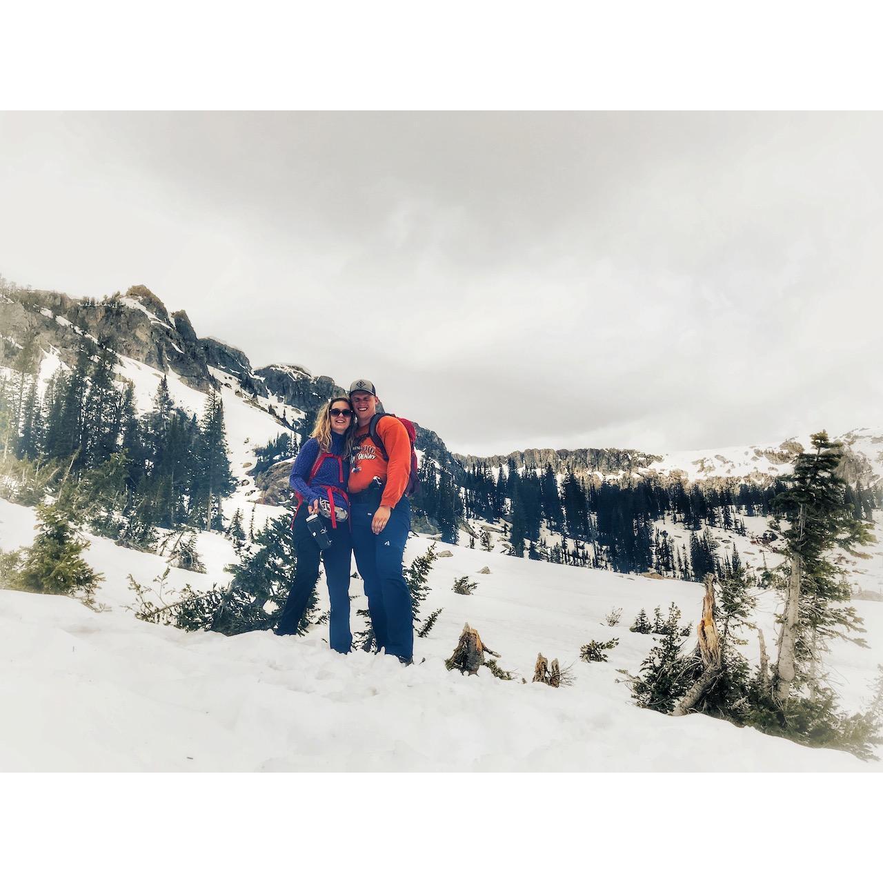 Our first vacation together in the Grand Tetons!