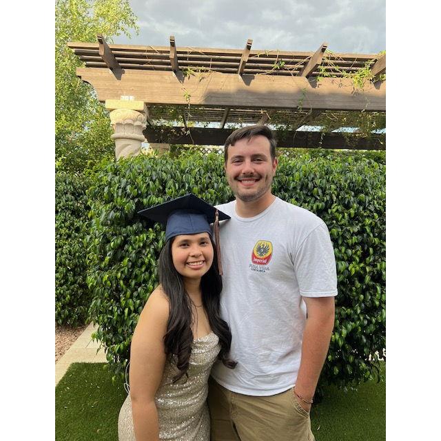 Celebrating Paula's Master's Degree