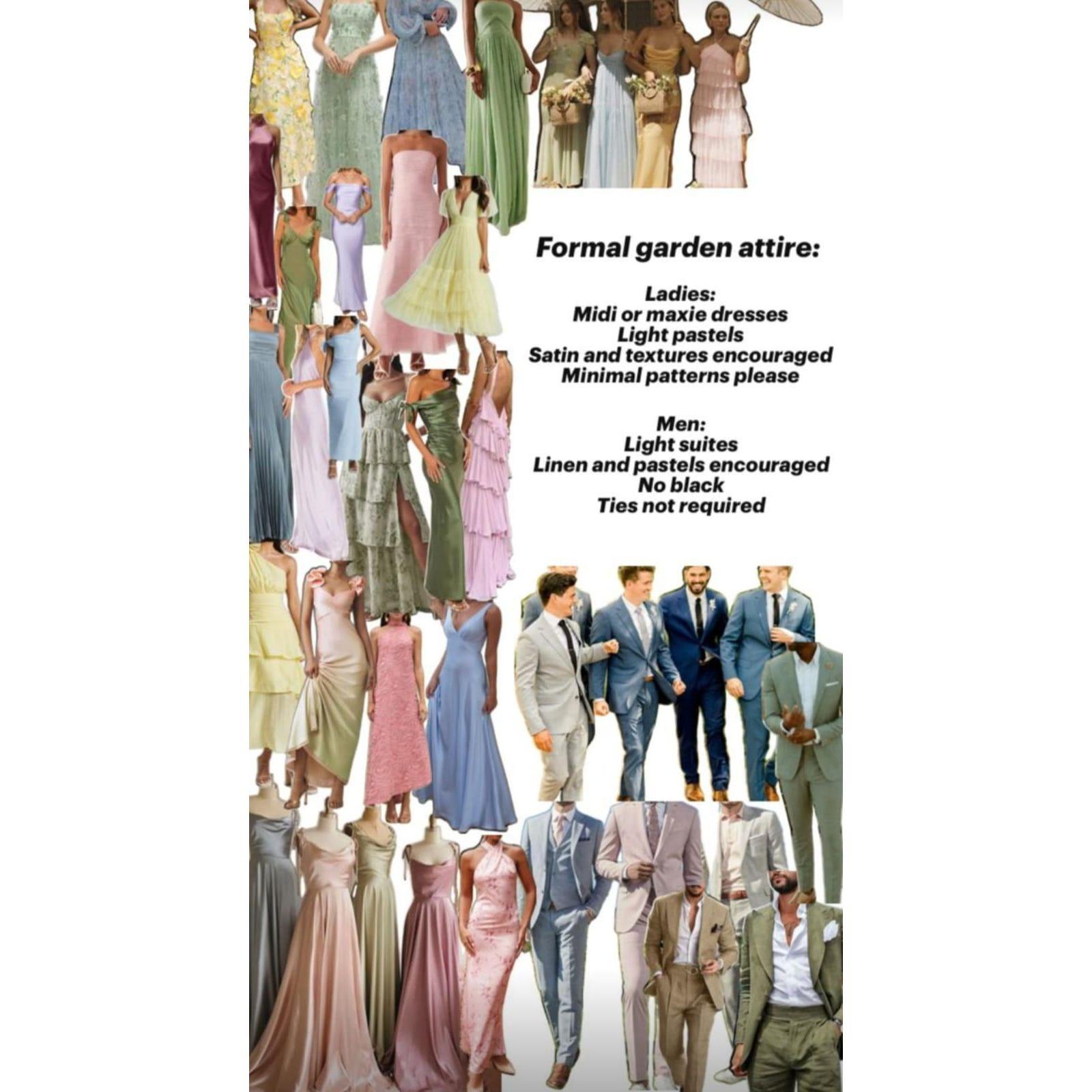Wedding attire inspiration