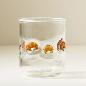 Icon Juice Glass - Croissant