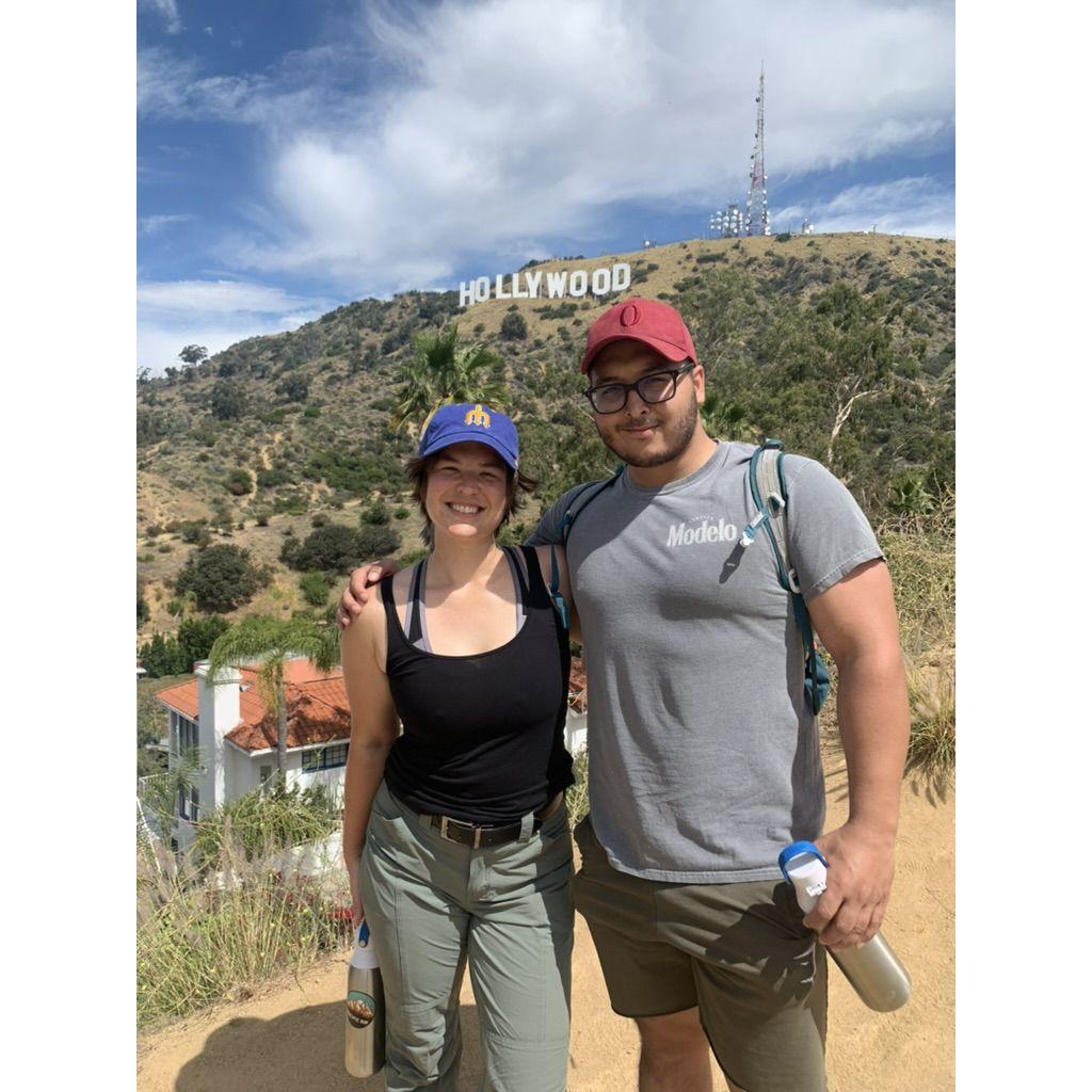 Hollywood sign, CA, 2022.