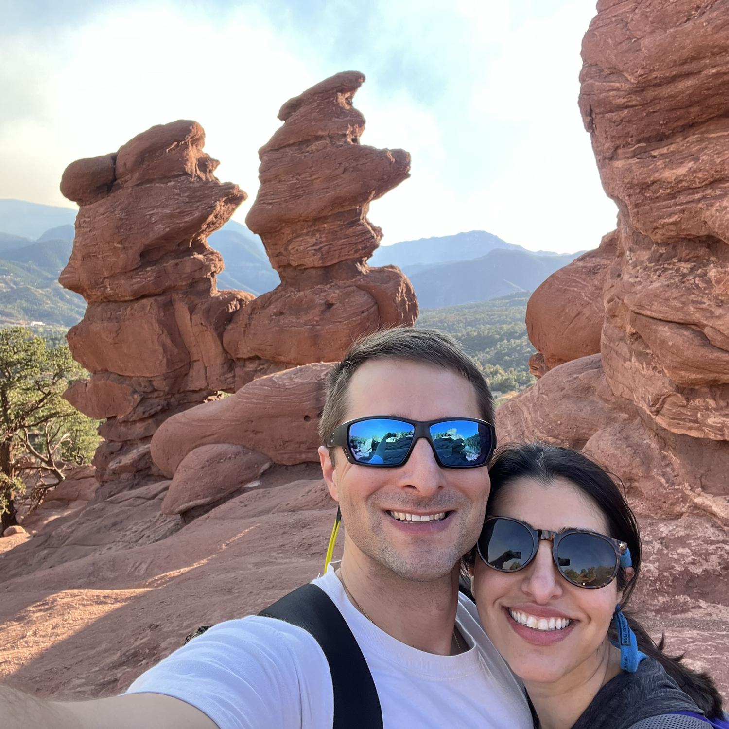 Garden of the Gods in Colorado