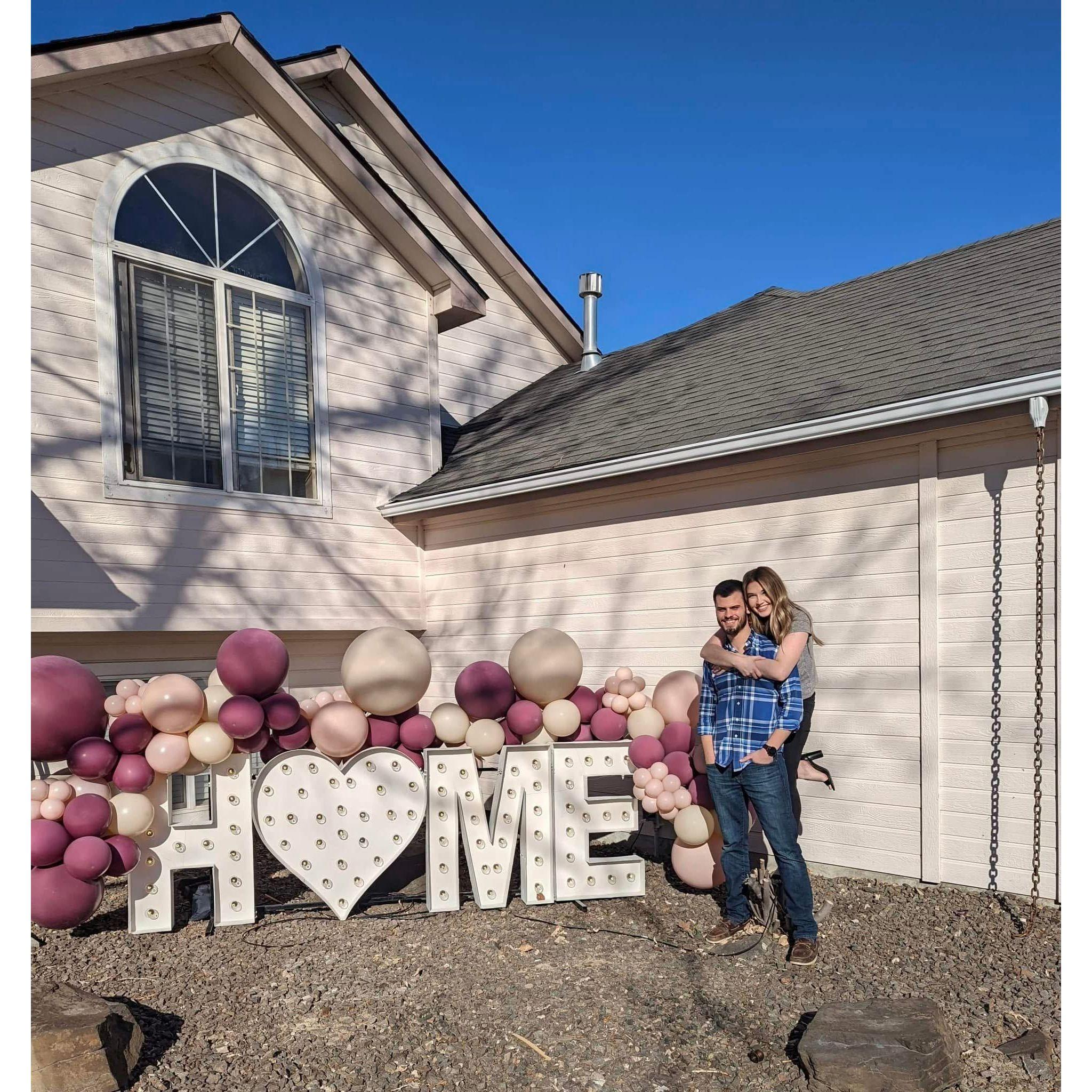 Bought our first home!