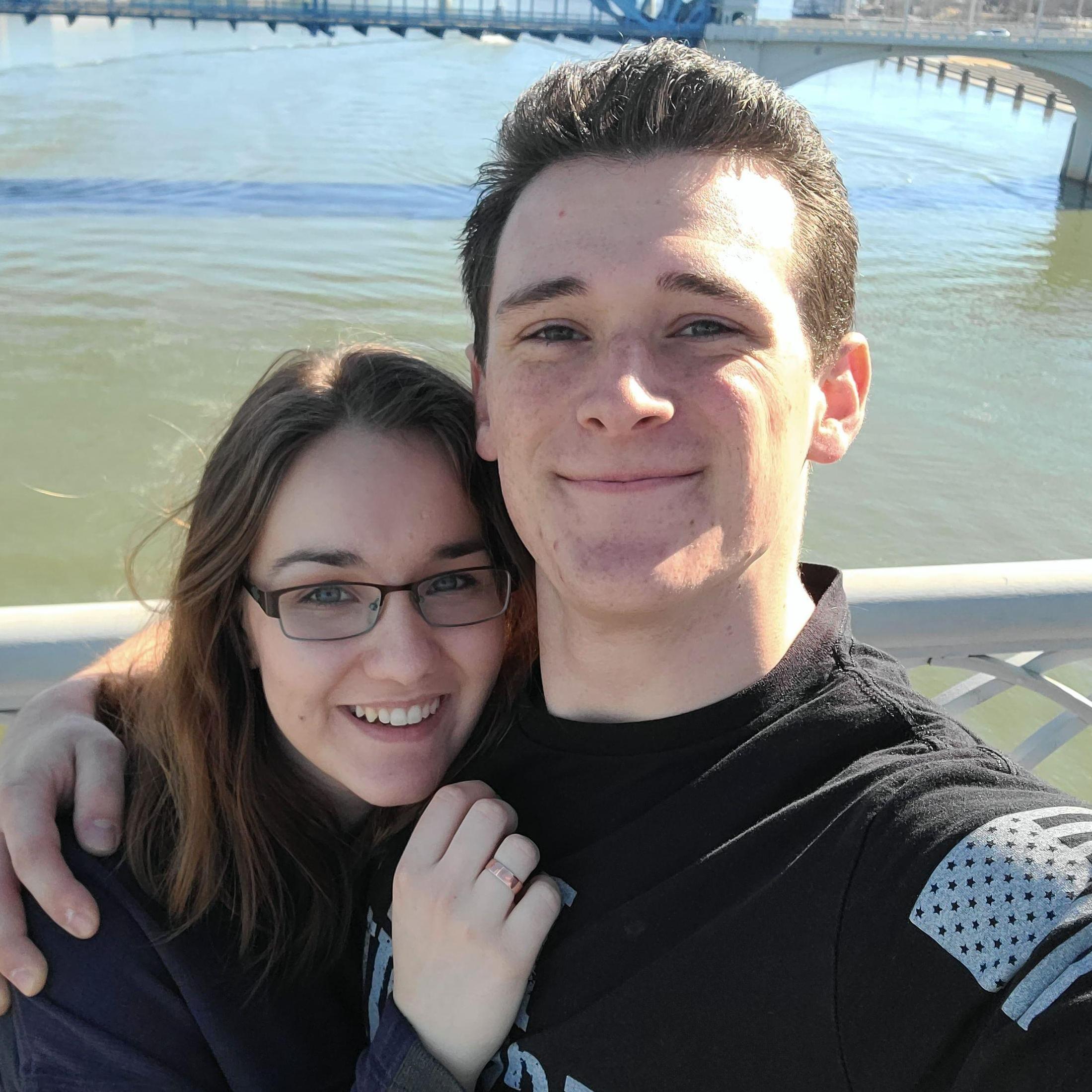 Downtown Chattanooga on the Walnut Street Bridge