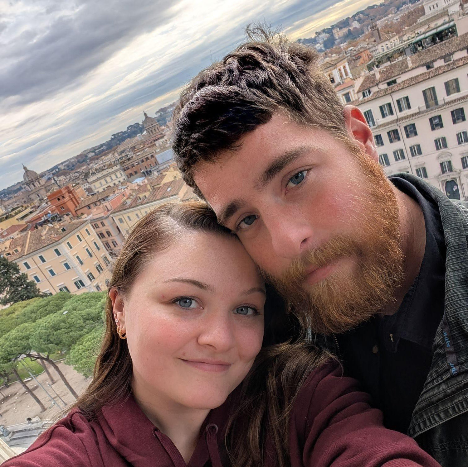 Traveling to Rome together