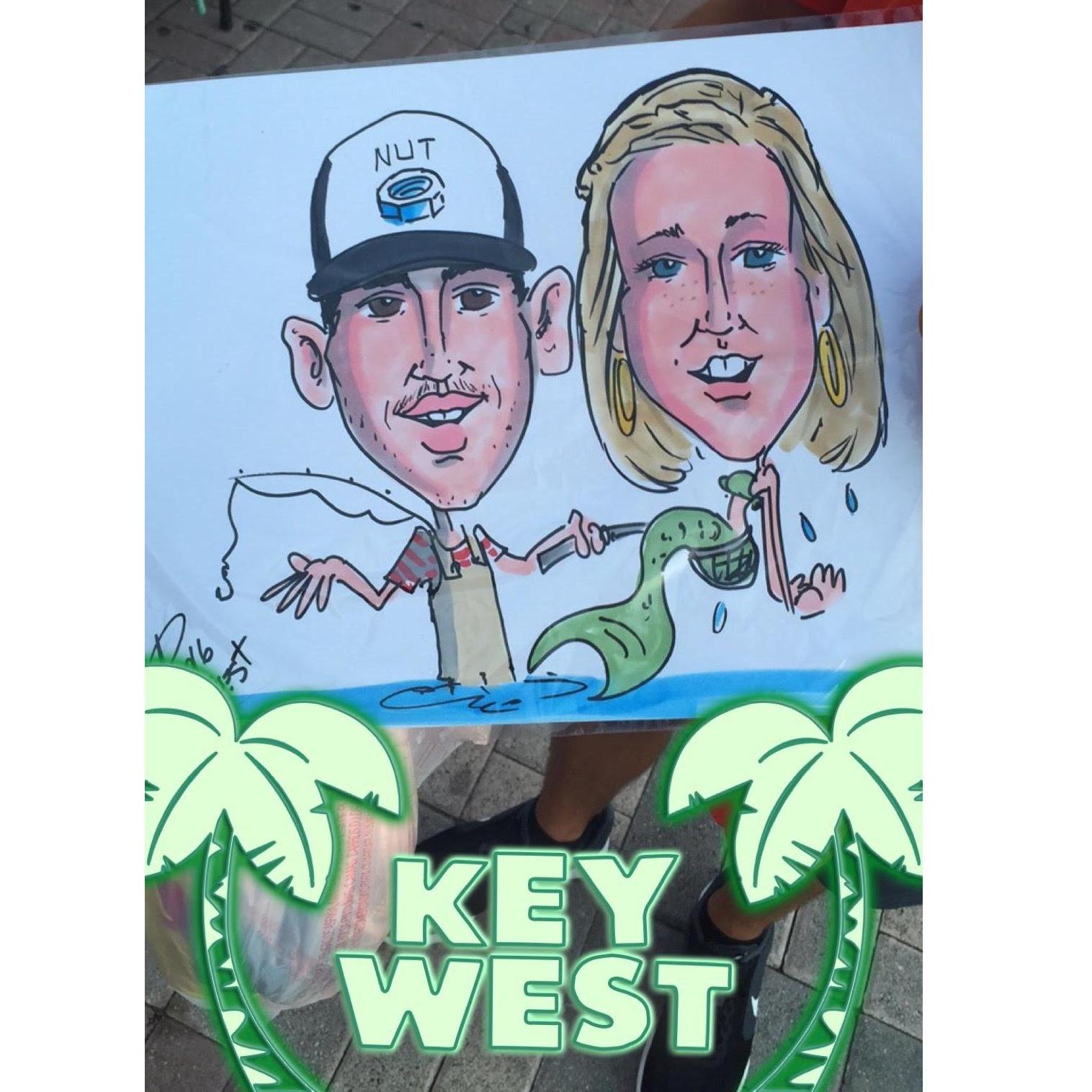 This was our senior trip after we graduated high school. We spent a week in Florida and made a trip down to Key West.