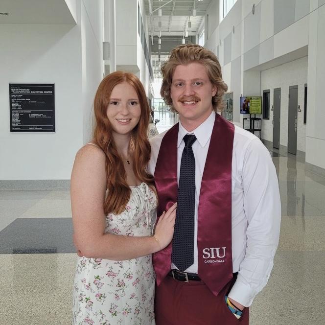 Sam’s college graduation (May 2023)