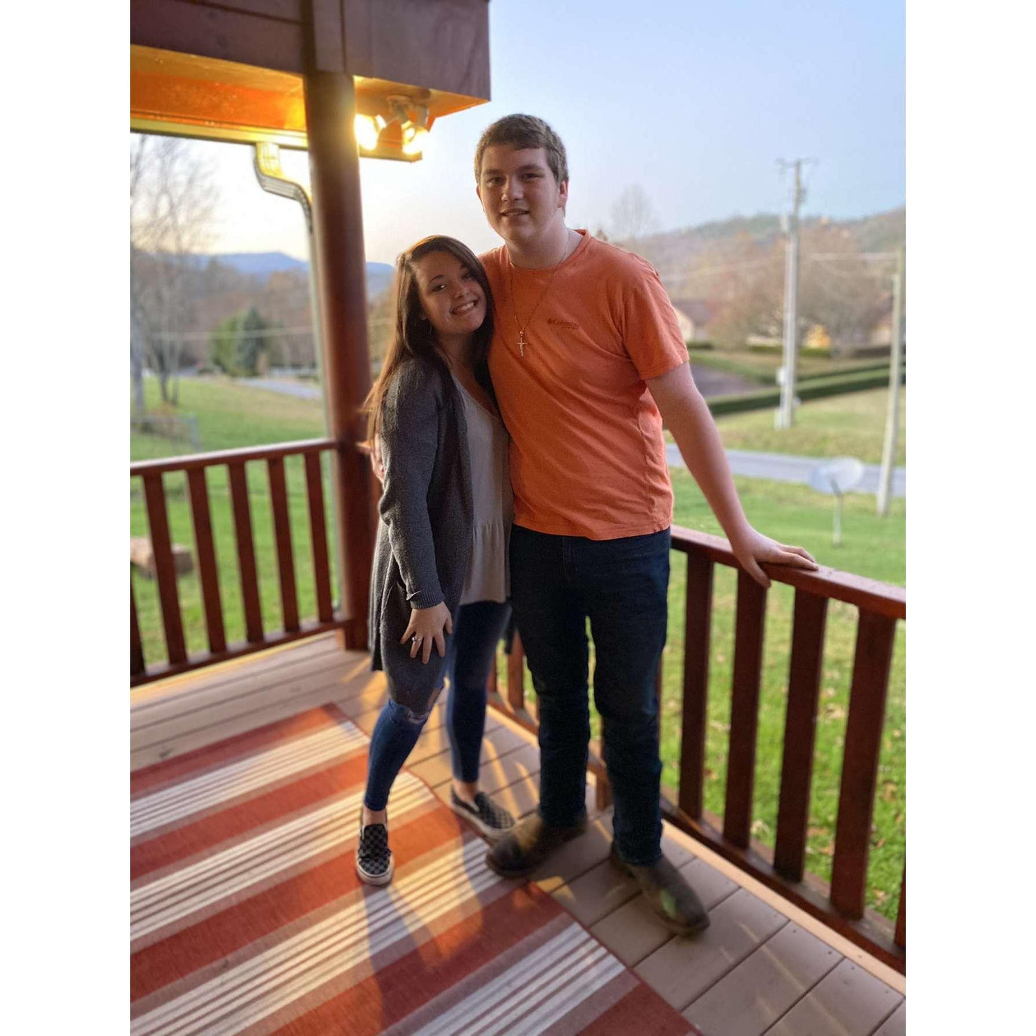 Our first vacation together