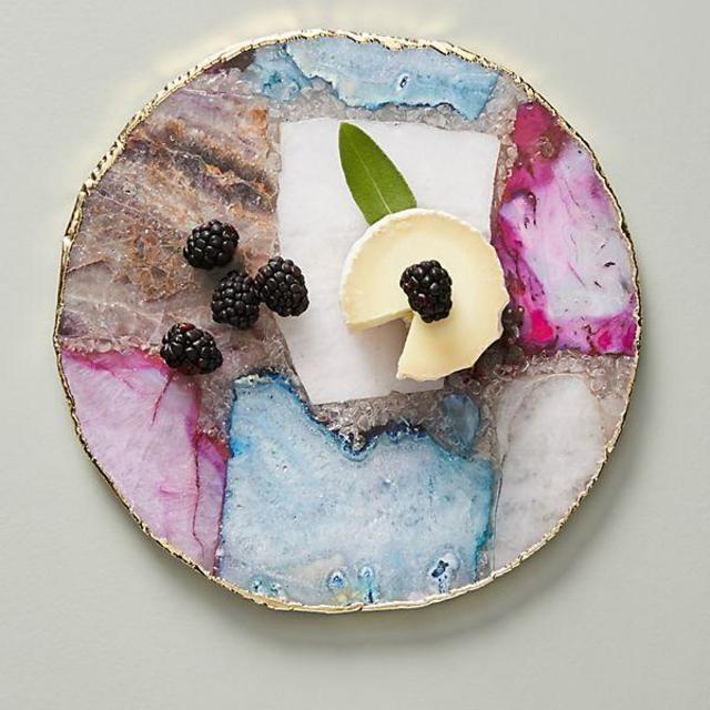 Composite Agate Cheese Board